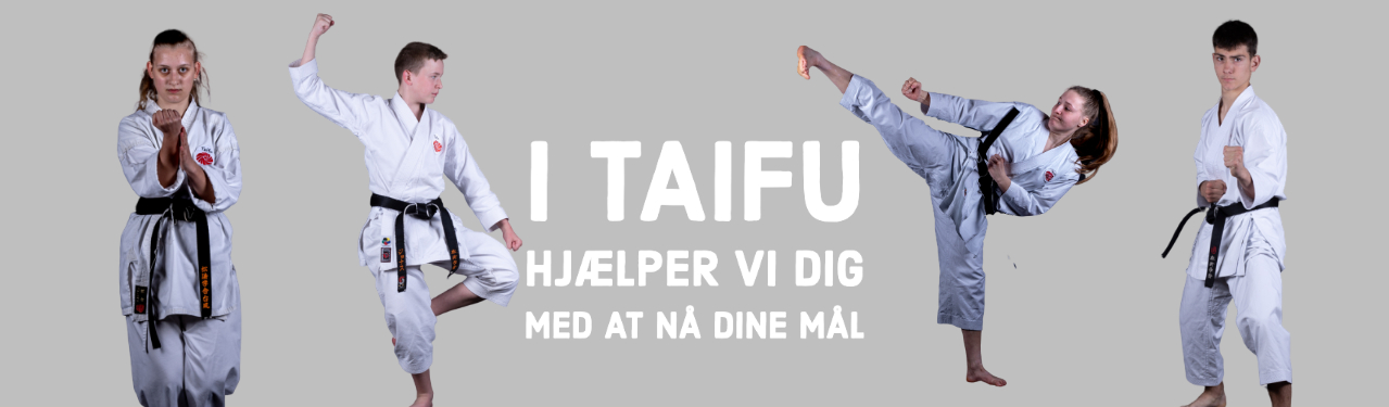 I Taifu hjælper vi dig med at nå dine mål I Taifu hjælper vi dig med at nå dine mål