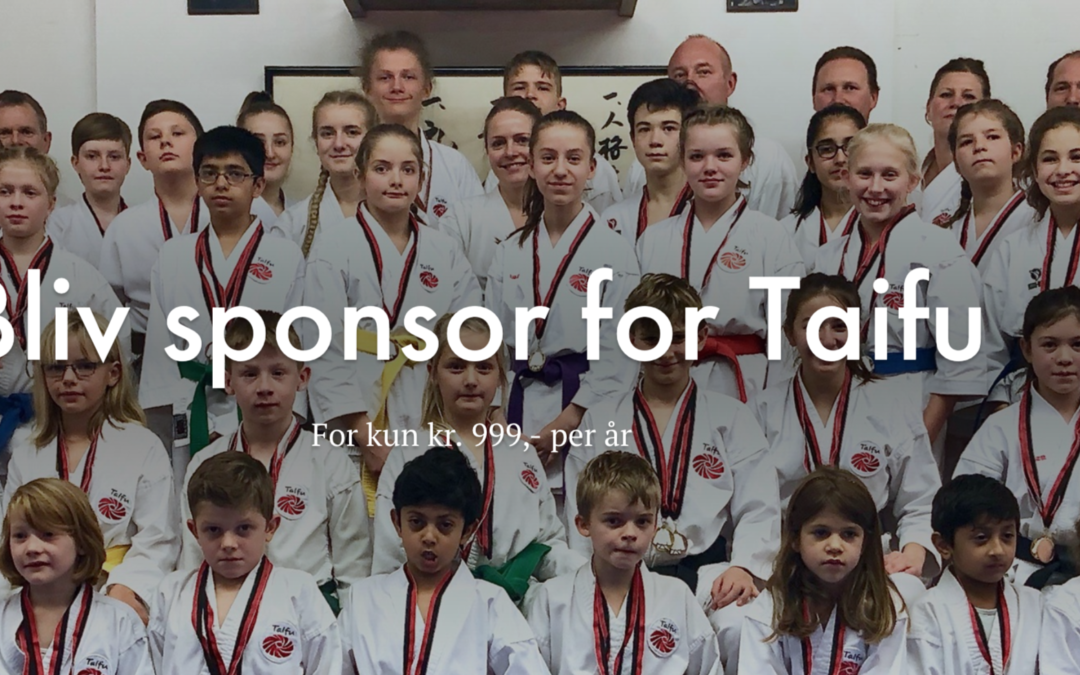 Bliv sponsor for Taifu Karate Dojo
